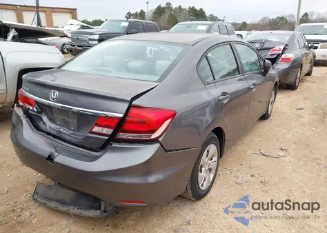 2014 Honda Civic Lx z USA, uszkodzony, nr VIN 19XFB2F50EE210616